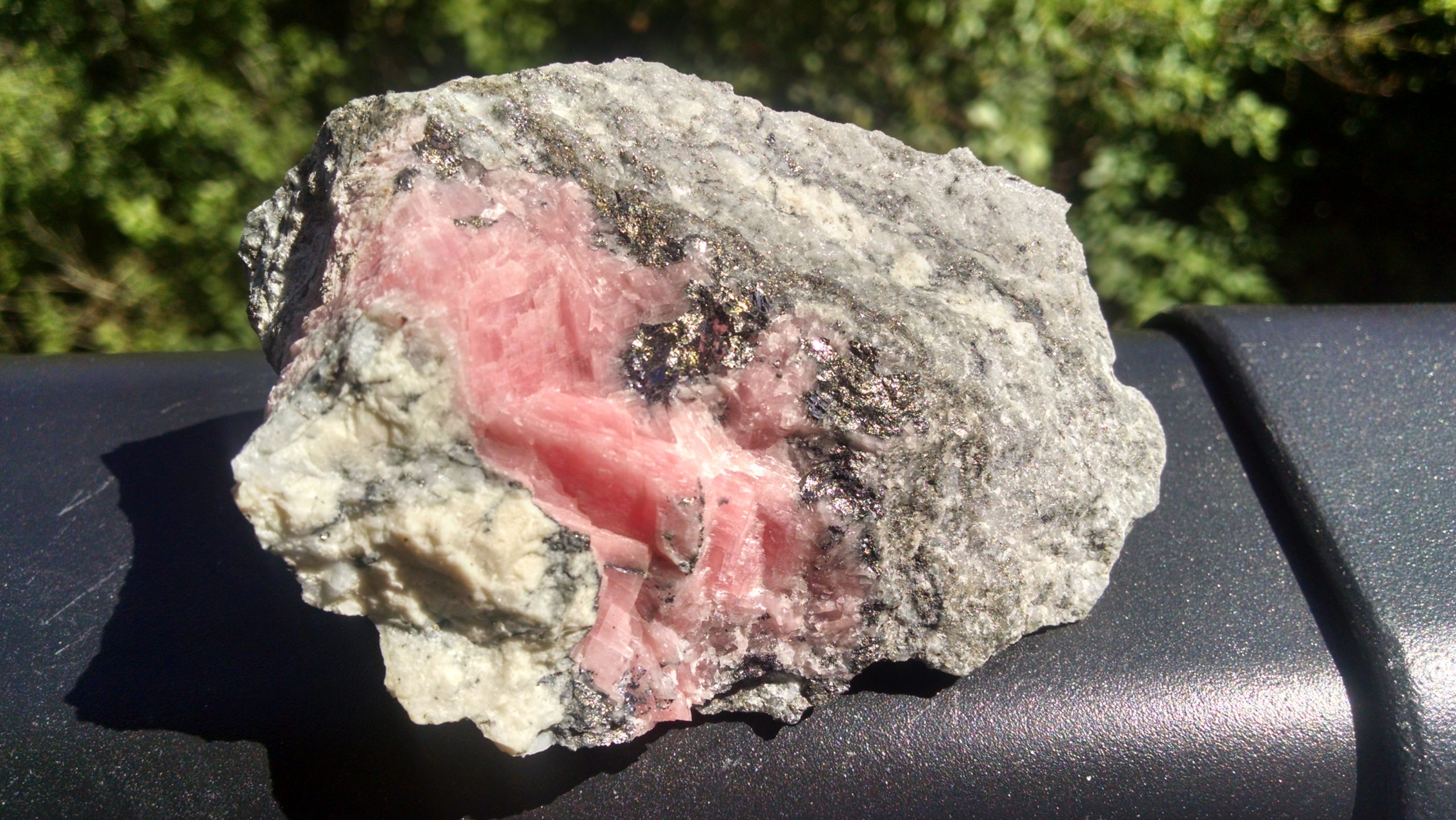 RHODOCHROSITE from the Detroit City Portal of The SWEET HOME MINE