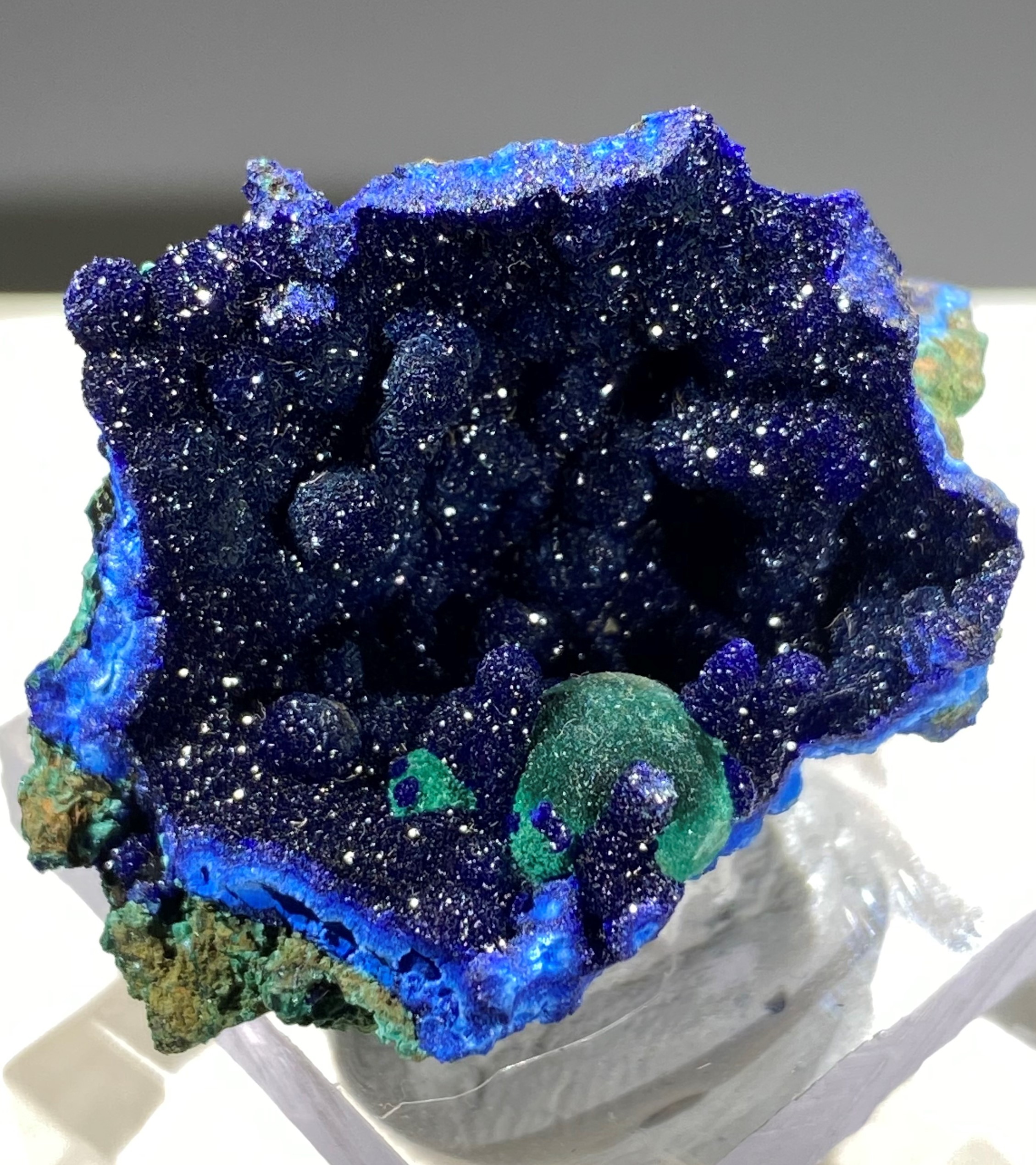 Very Rare /& Gorgeous Azurite Malachite Rough High Qualitzn,Natural Loose Gemstone 1060Cts. Rare Collection Of Only Two Piece